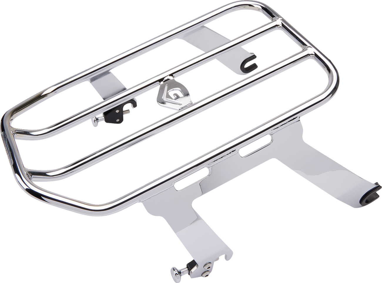 Solo Luggage Rack - Chrome - Chieftain