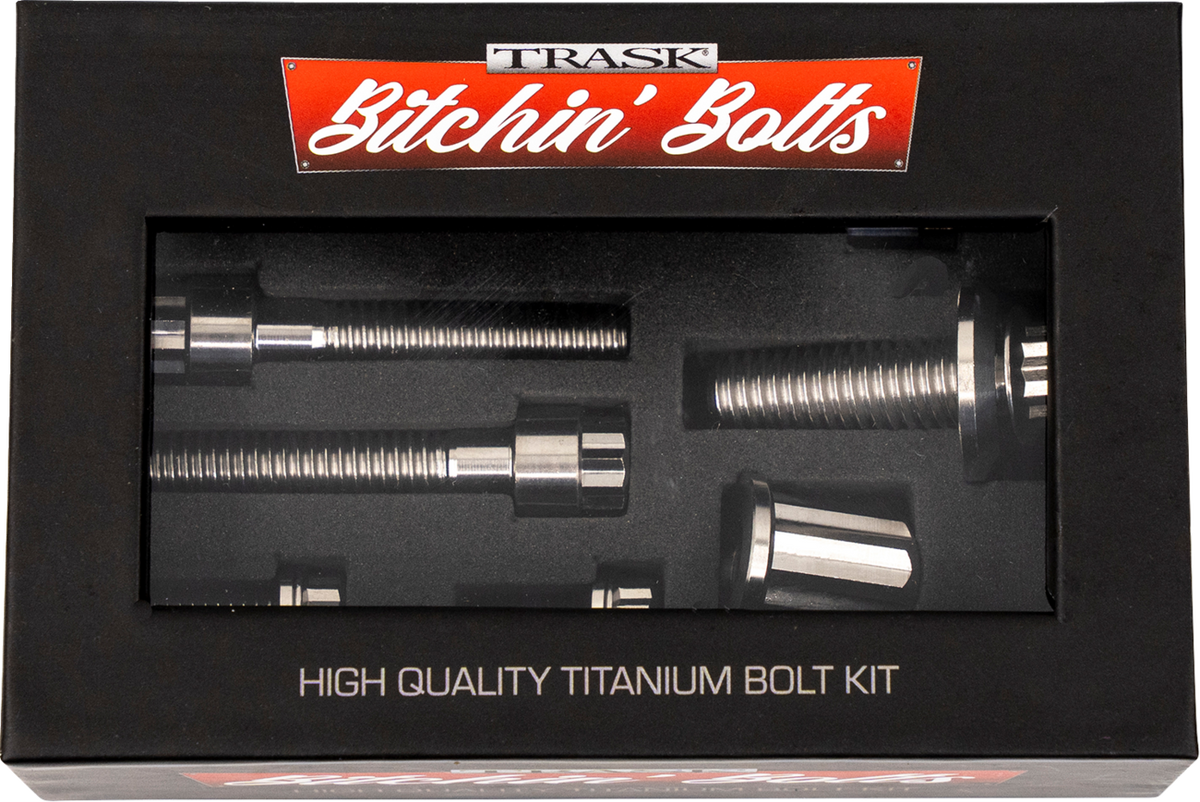 Bitchin' Bolts Hardware Kit - Titanium - M8 - Coil And Horn