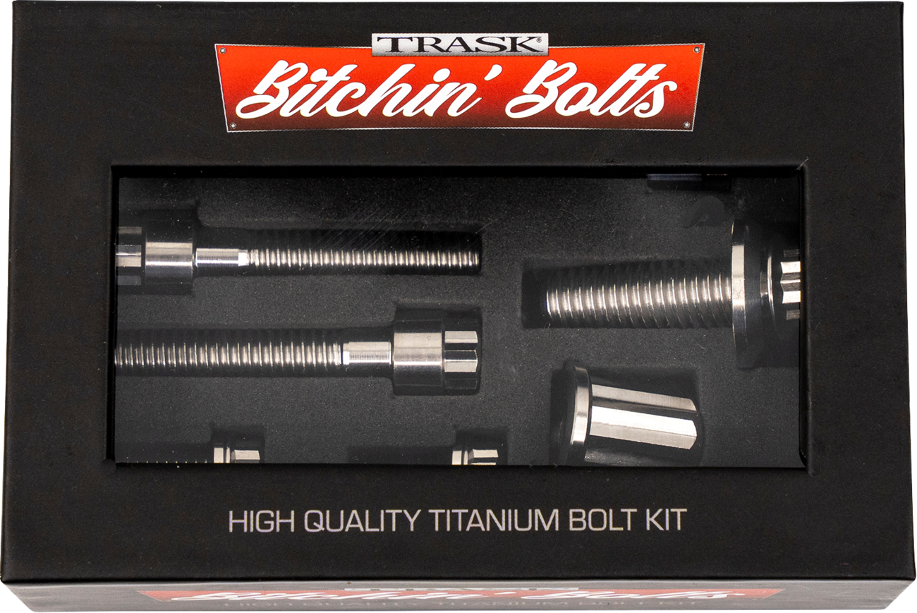 Bitchin' Bolts Hardware Kit - Titanium - M8 - Coil And Horn
