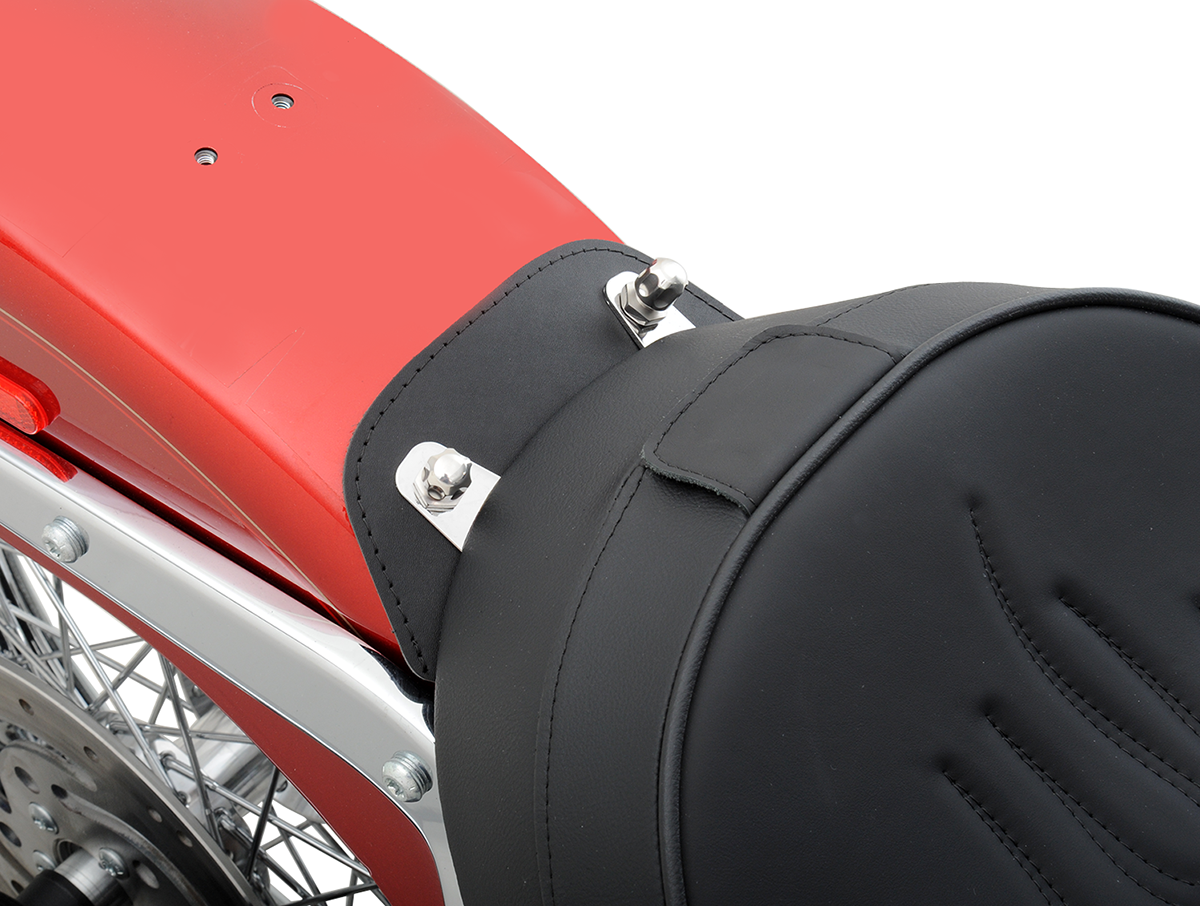 Solo Seat - Smooth - Backrest - FLST '00-'17