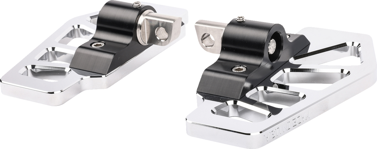 Apex Mini Floorboards - Male Mount - Chrome