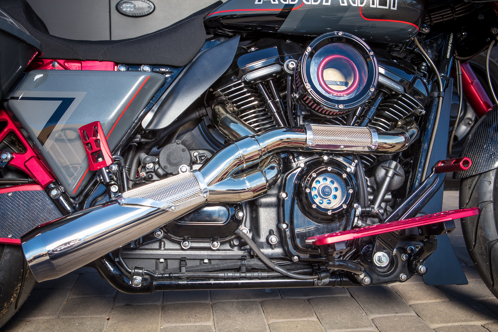 Assault Series Cam Cover - Gloss Black Powdercoat - M8