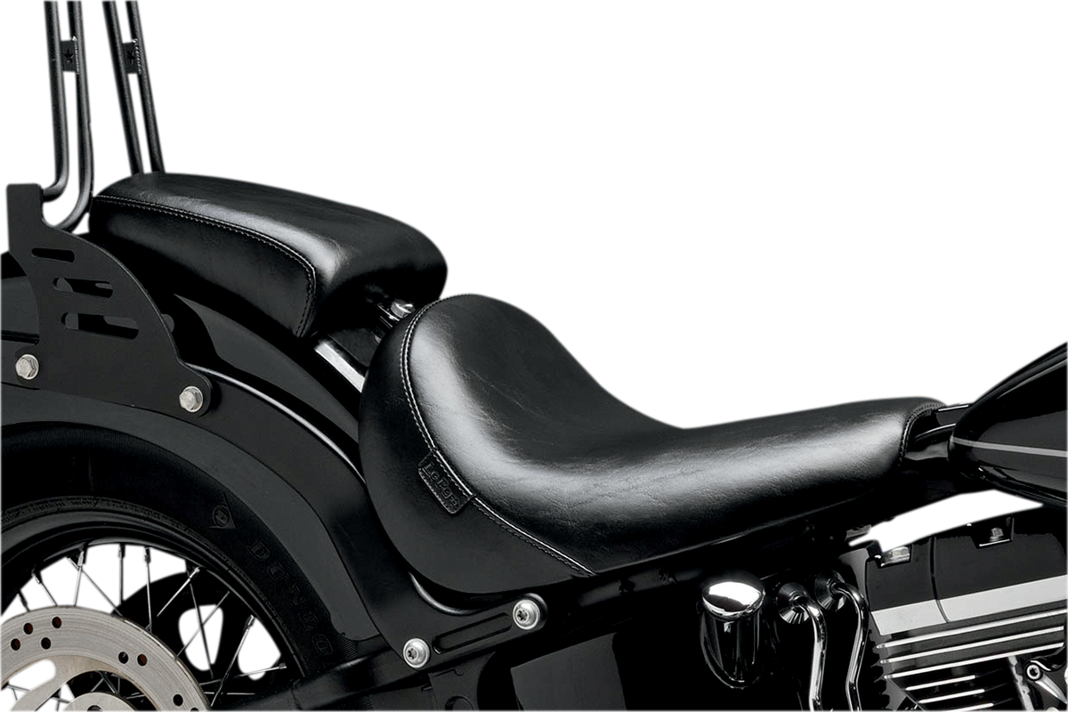 Bare Bones Pillion Pad - Smooth - Black - FXS/FLS '11-'17