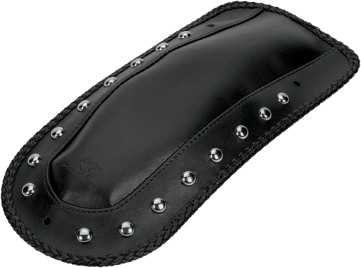 Fender Bib - Smooth Chrome-Studded - Black - HD Touring/Trike