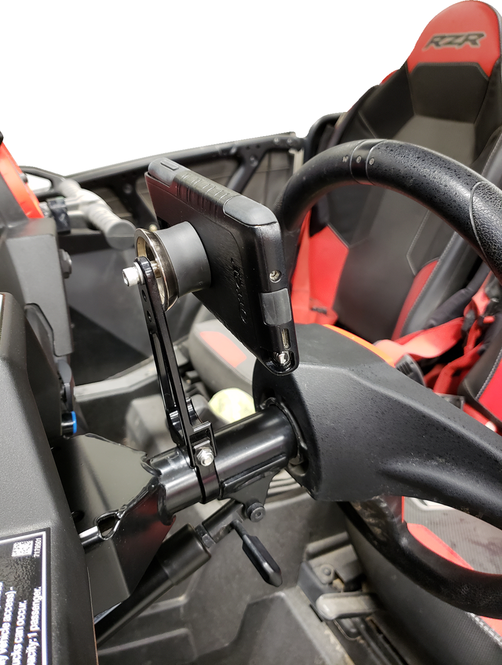 Grab Handle Device Mount