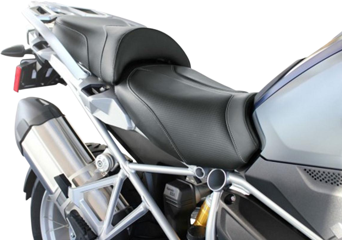 Adventure Tour Seat - One-Piece - Standard - Stitched - Black - BMW