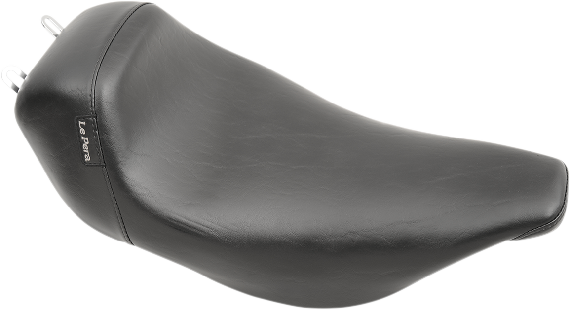 Bare Bones Solo Seat - Smooth - Black - FL '97-'01