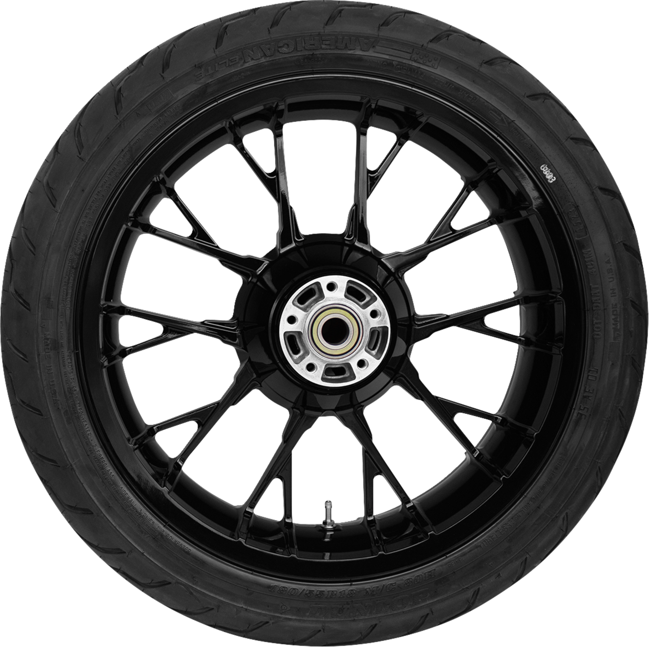 Marlin Rear Wheel - Solid Black (18") | Dunlop Tire (180/55b18)