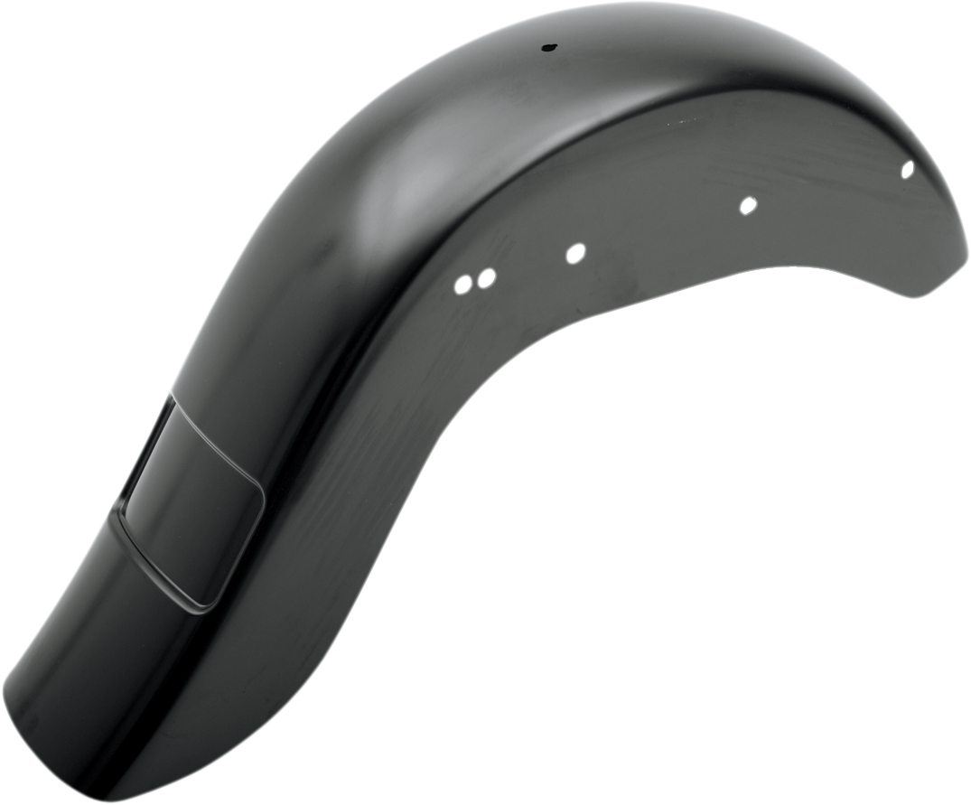 Benchmark 4" Stretched Rear Fender - Frenched - Unfinished - For Custom Application - HD