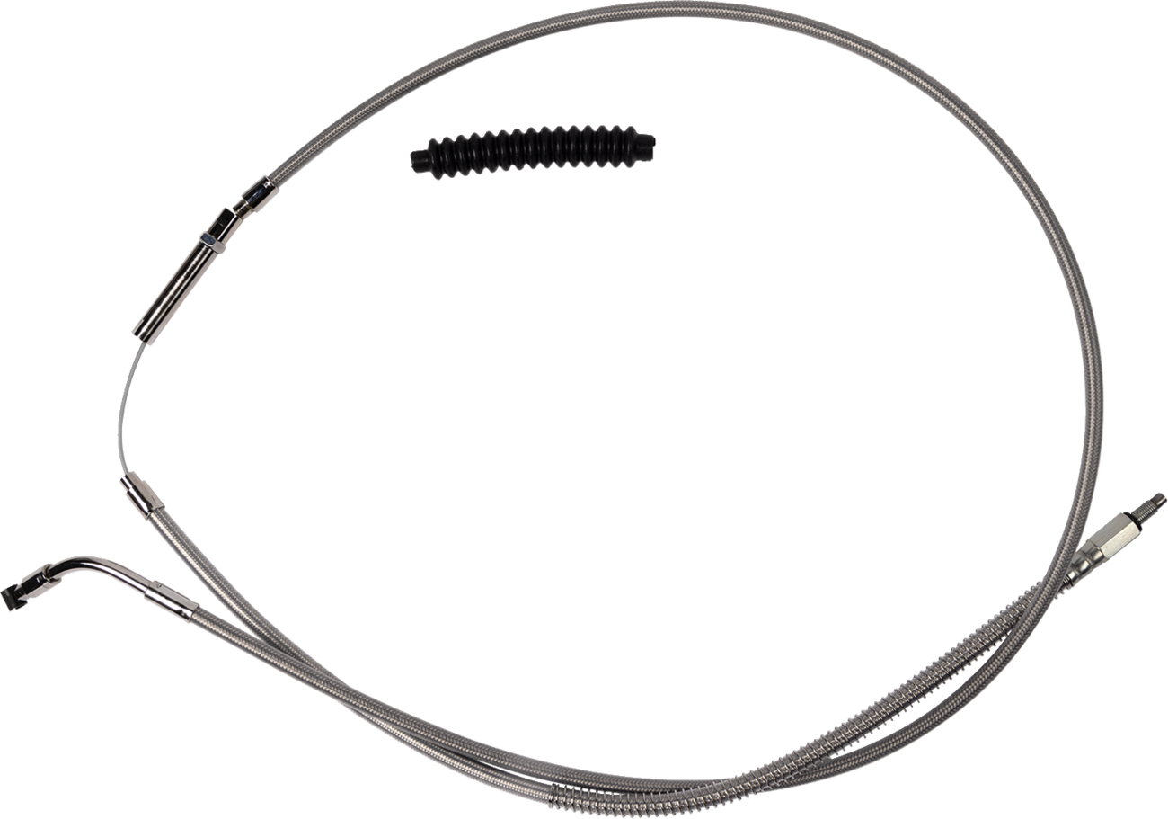 High-Efficiency Stainless Steel Clutch Cable For Harley-Davidson - +8" - '23-'24 FLTRXSE