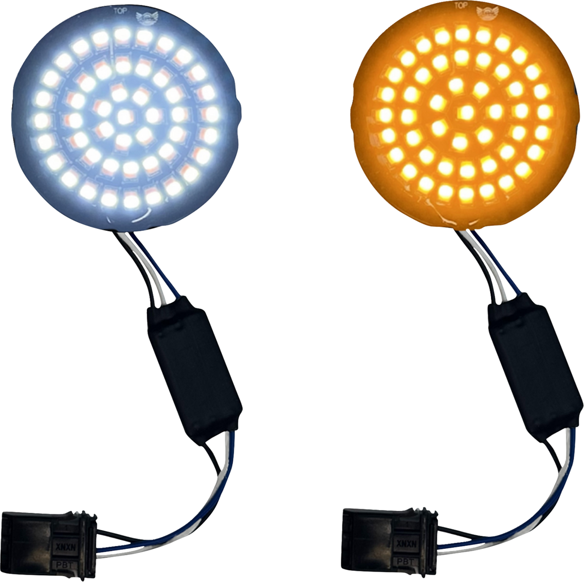 Genesis® 4 Front Turn Signals - Amber/White