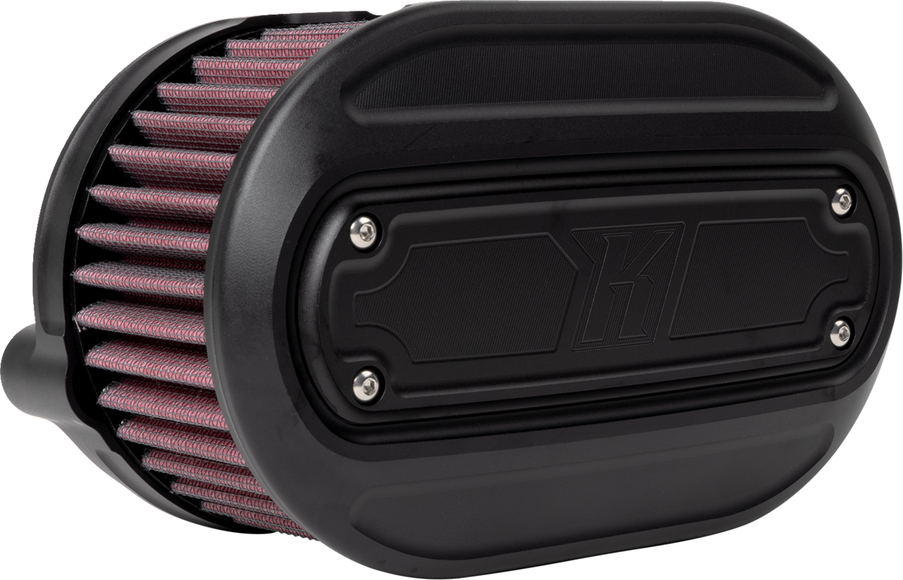 Oval Air Cleaner Kit - Black - M8