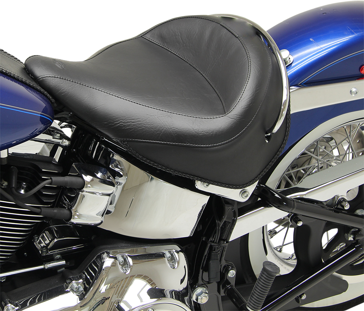 Vintage Wide Vinyl Solo Seat