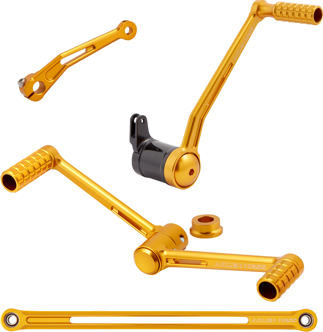SpeedLiner Foot Control Kit W/ Heel/Toe Shifter - Gold