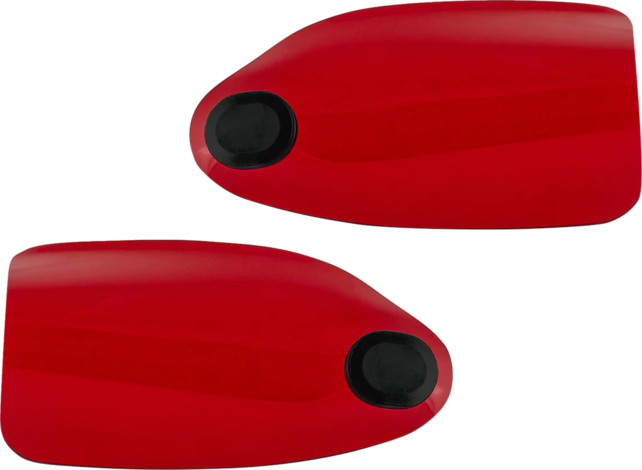 Flare® Handguards - Harley-Davidson Hydraulic Clutch - Red