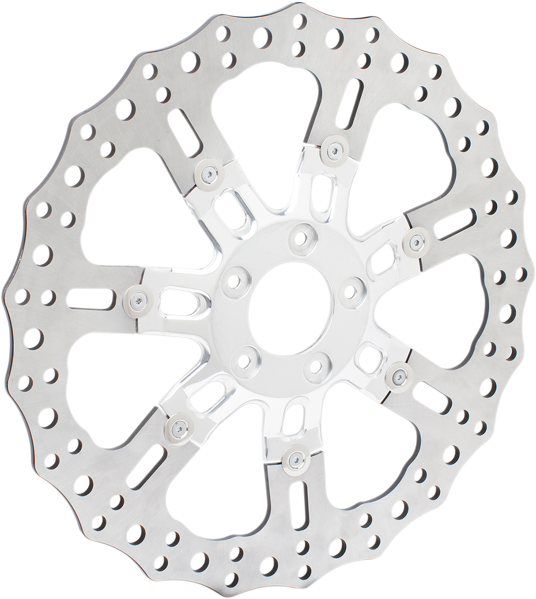 Front Rotor - 7 Valve - 14" - Chrome