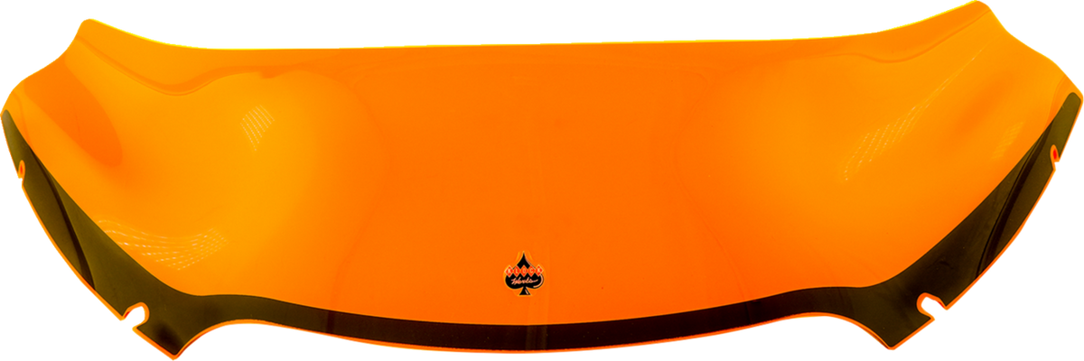 Ice Flare® Windshield - 6" - Orange Ice - '15-'25 FLTR