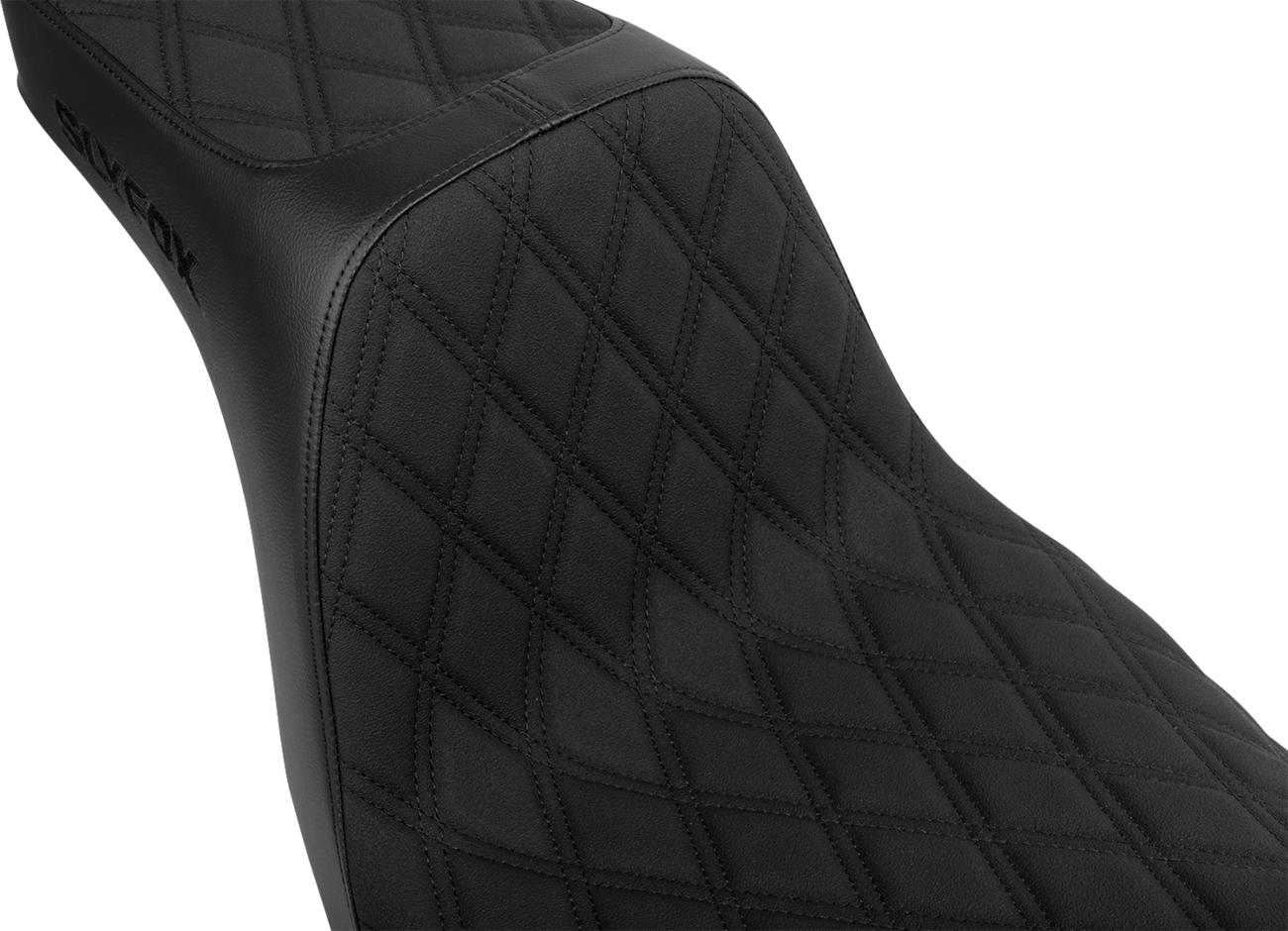 High Noon Seat - Double Diamond - Black Logo - Black Stitch - FL/FX '18-'25