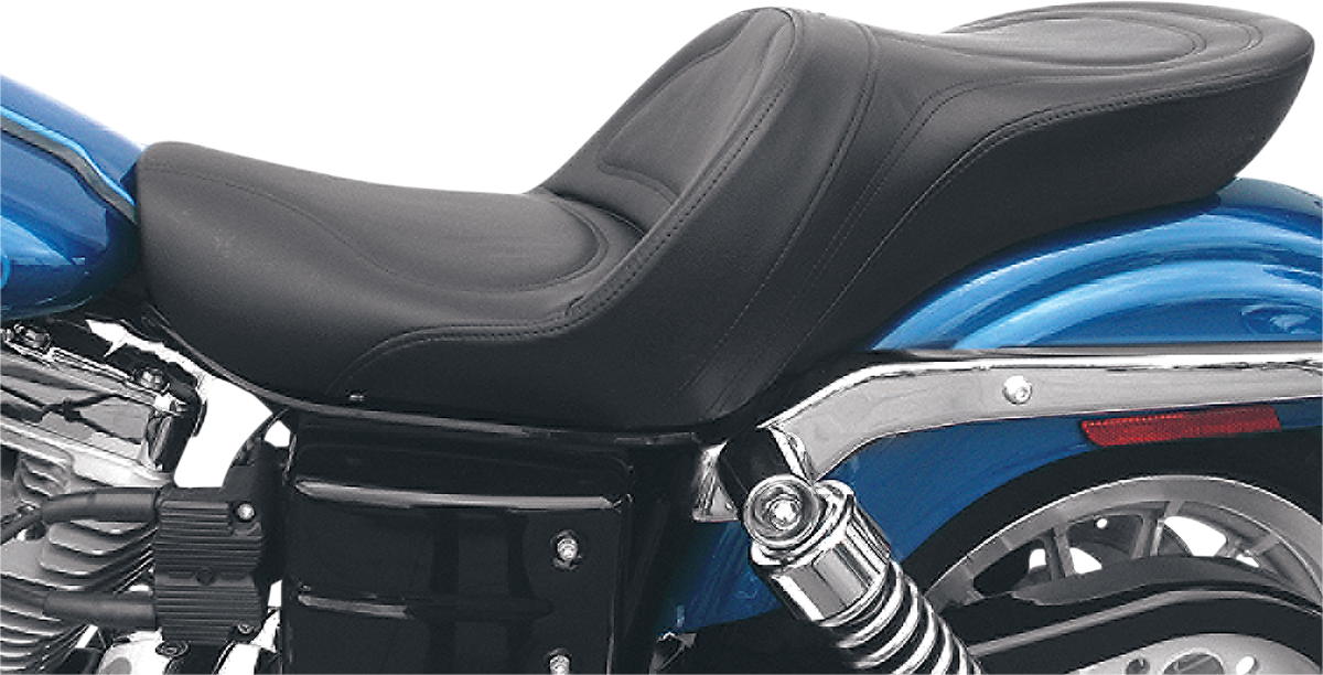 Seat - Explorer™ - Without Backrest - Stitched - Black - FXD '04-'05