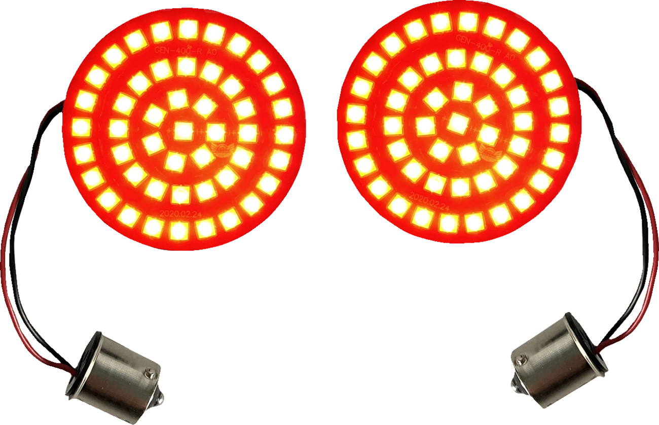 Turn Signal Insert - LED - Red - 1156