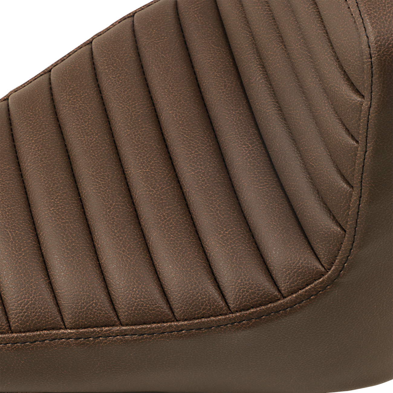 Step-Up Seat - Front Tuck-N-Roll/Rear Lattice Stitch - Brown - Scout '18-'24