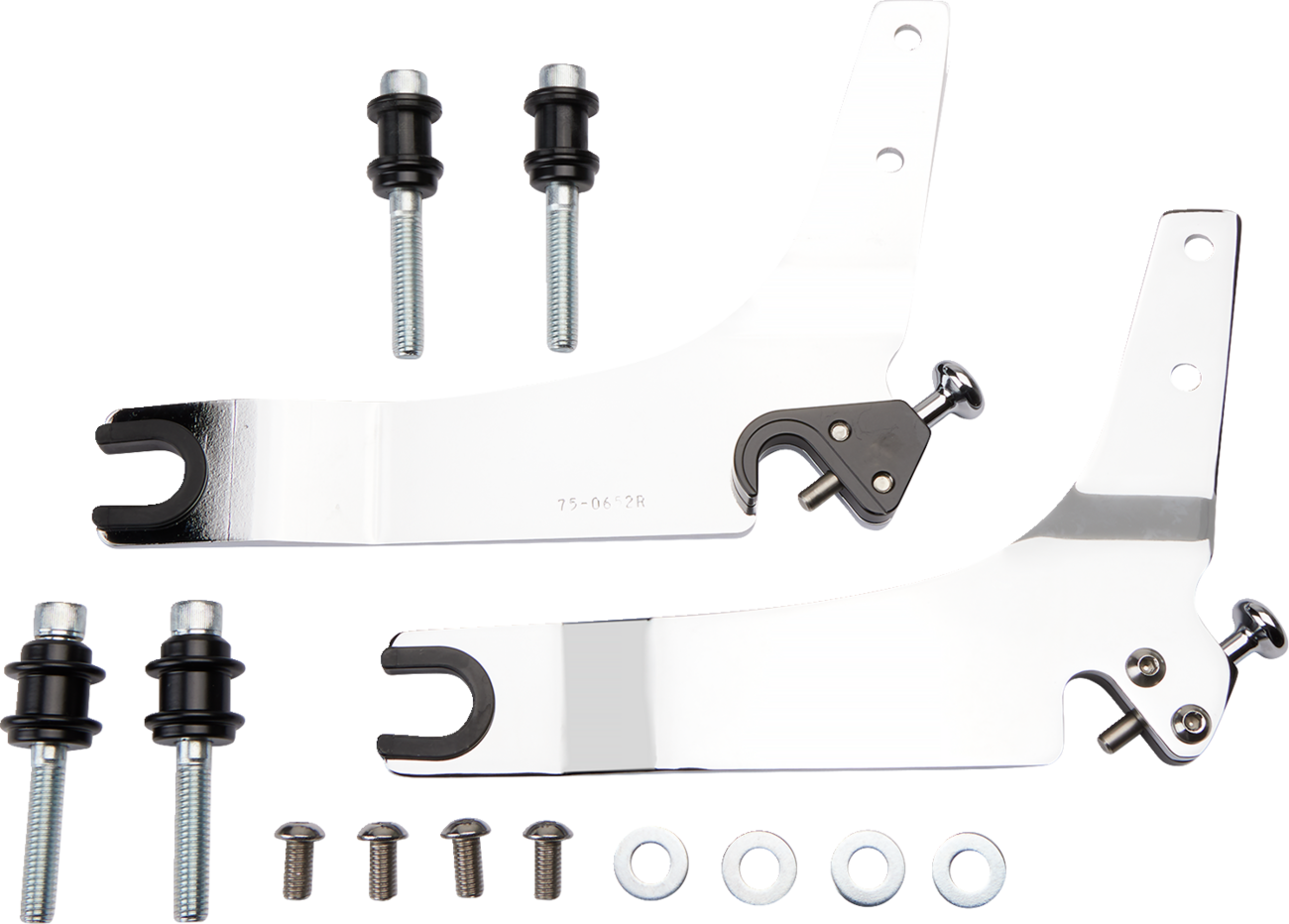Backrest Kit - 11" - Chrome - FLHC/S