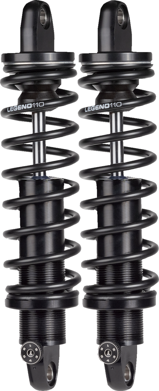 REVO-A Shocks - Black - Heavy-Duty - 13" - Tri Glide '09+