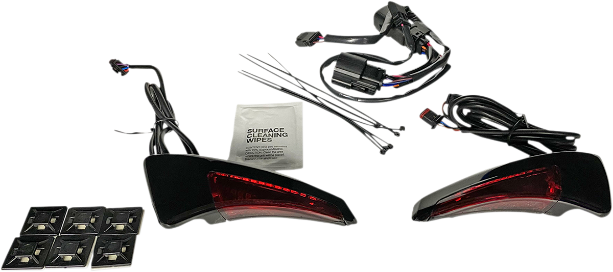 Sequential Tour Pak Seat Back Rest LED Lights