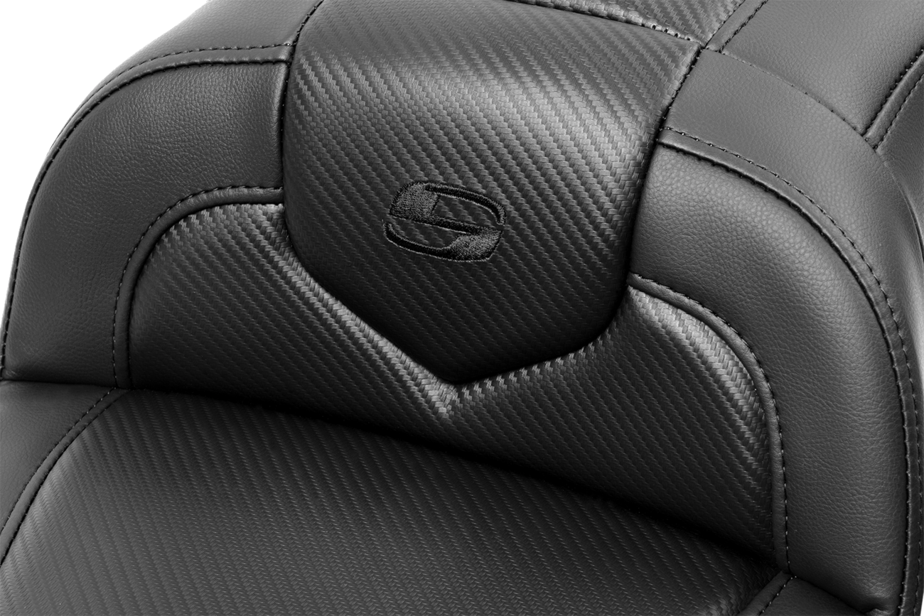 RoadSofa™ Seat - Carbon Fiber - With Backrest - FLTR/FLHX '23-'24