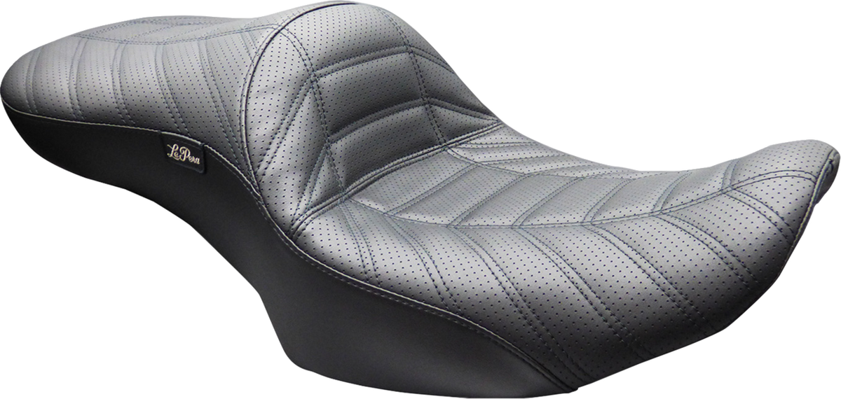 Maverick Seat - Without Backrest - Indy Stitch - Black - FLH/FLT '23-'26