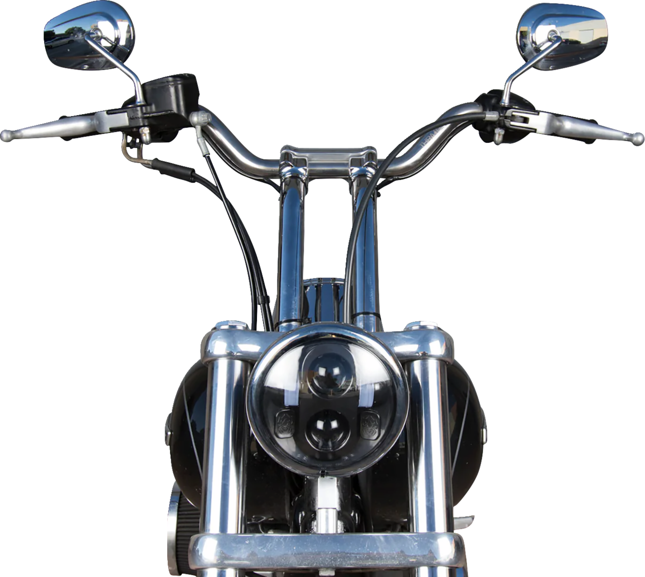 1" Handlebar - Mid Bend - Chrome