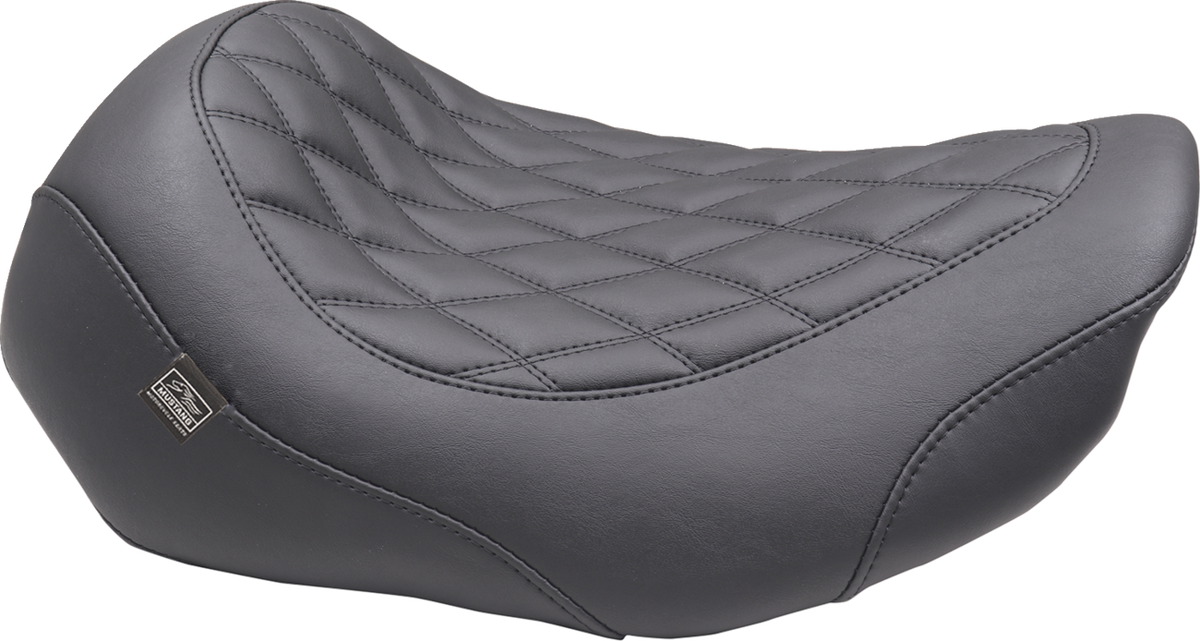 Wide Tripper™ Seat - Solo - Black Stitching - FLT/FLH '23-'25