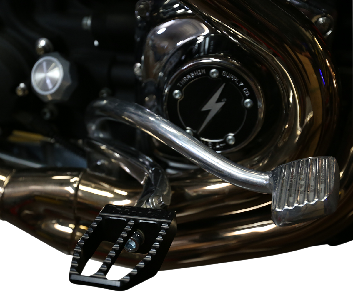 Militant Foot Pegs - Black - Dyna