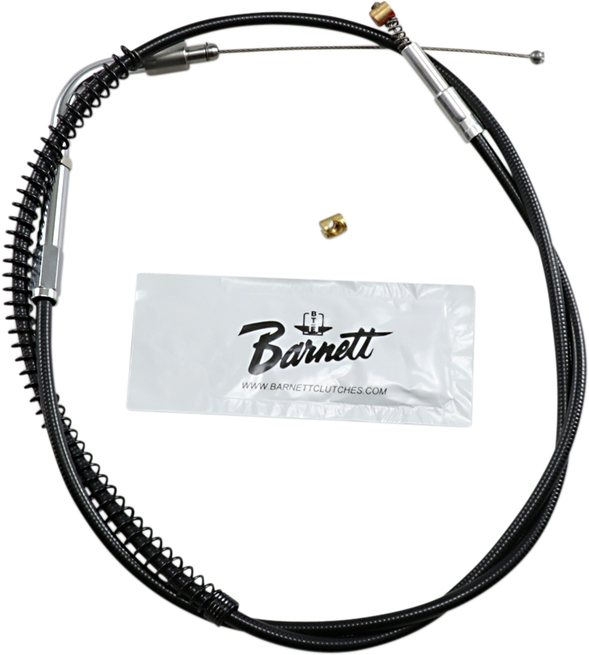 Black Vinyl Idle Cable - +6" Size - 34-1/2" Length
