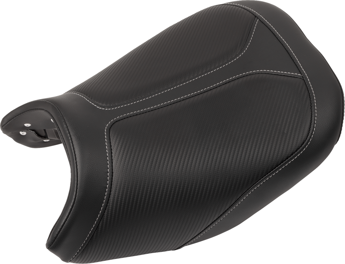 Adventure Tour Seat - One-Piece - Standard - Stitched - Black - BMW
