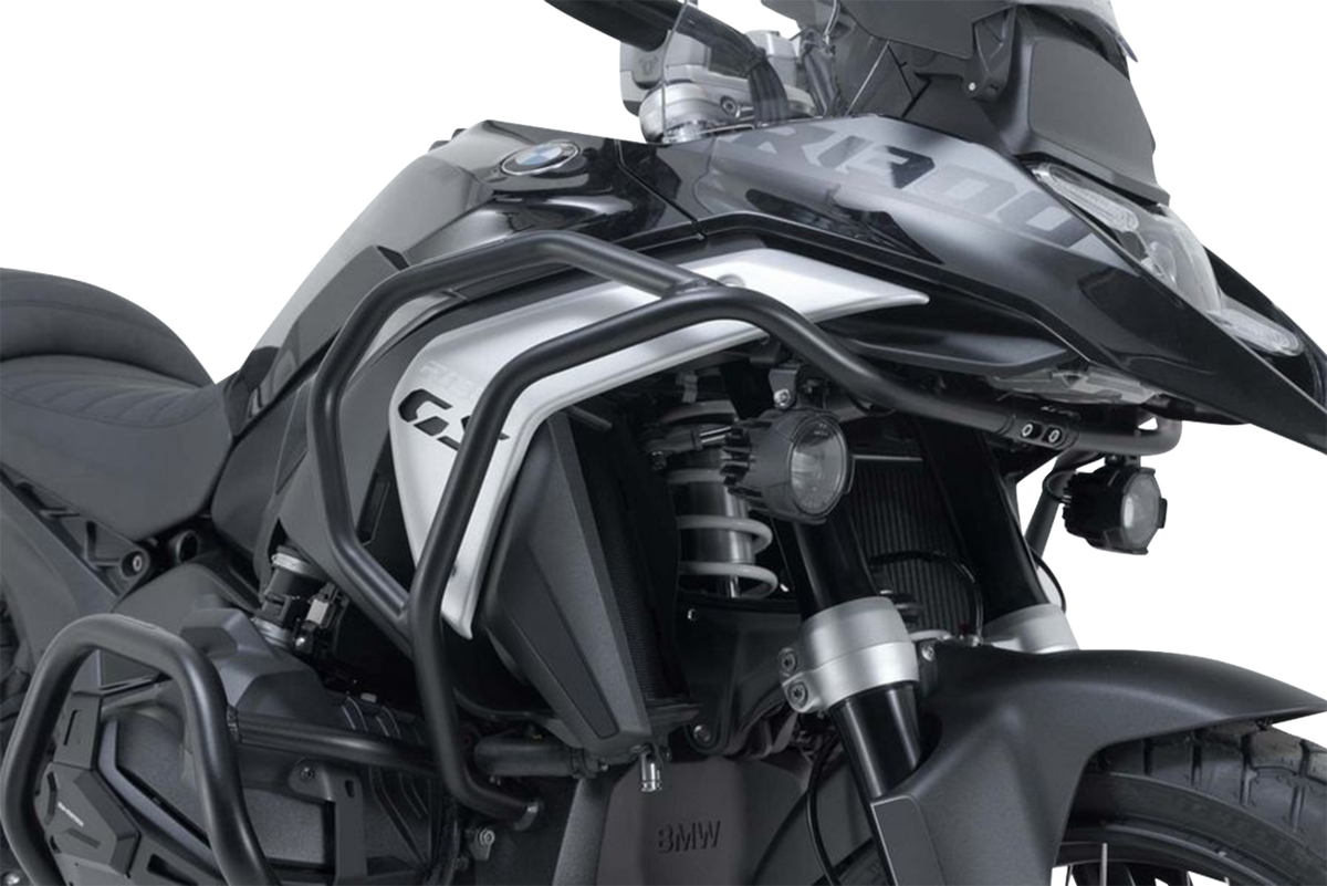 Upper Crash Bar - Black - BMW