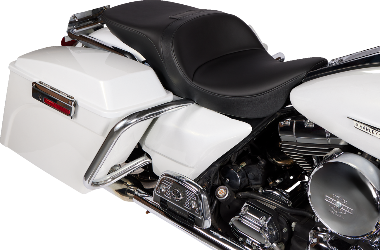 Freedom Seat - Solar Leather - Black - FLH '97-'07