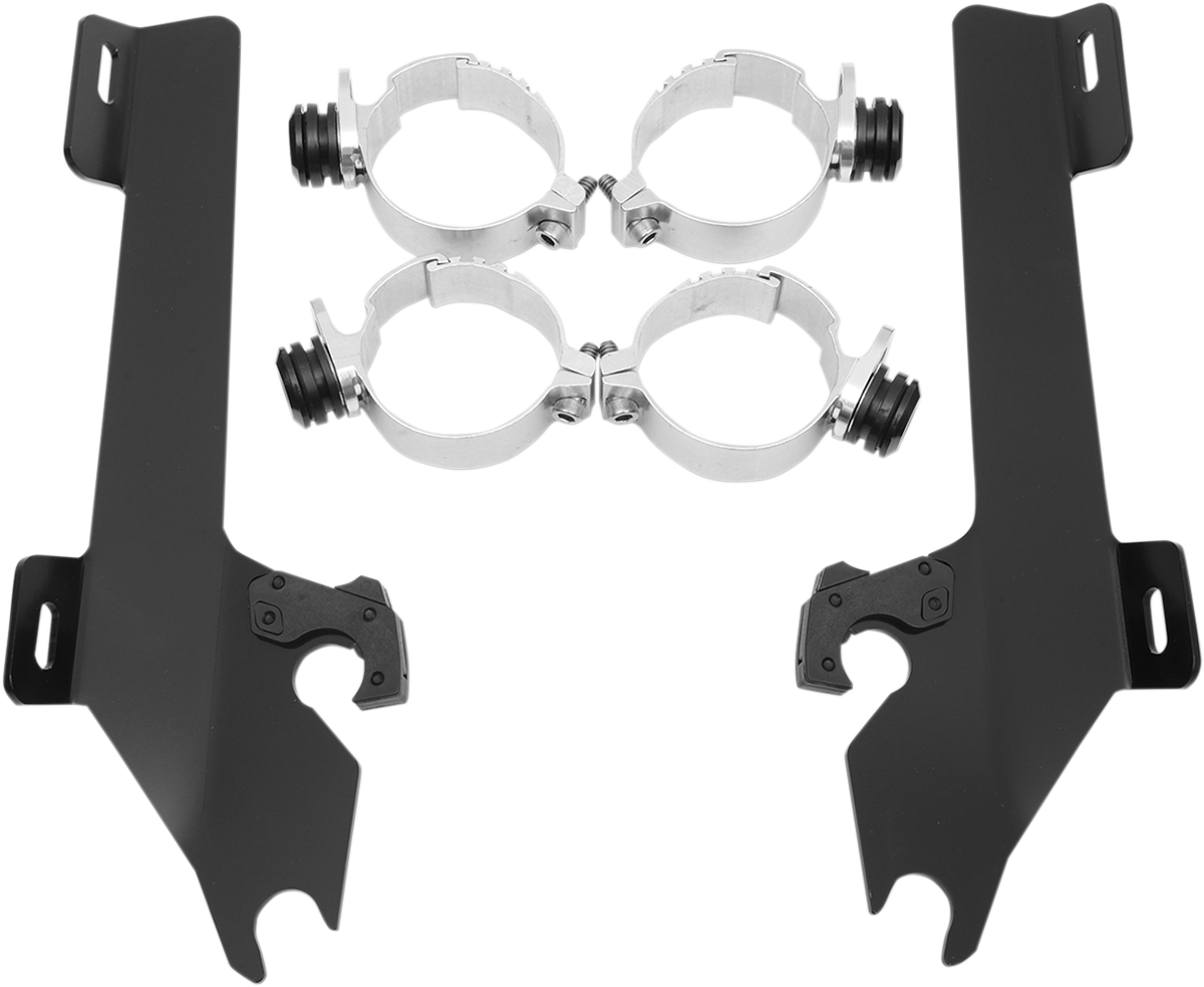 Batwing Trigger Lock Mounting Kit - VTX 1800 - Black