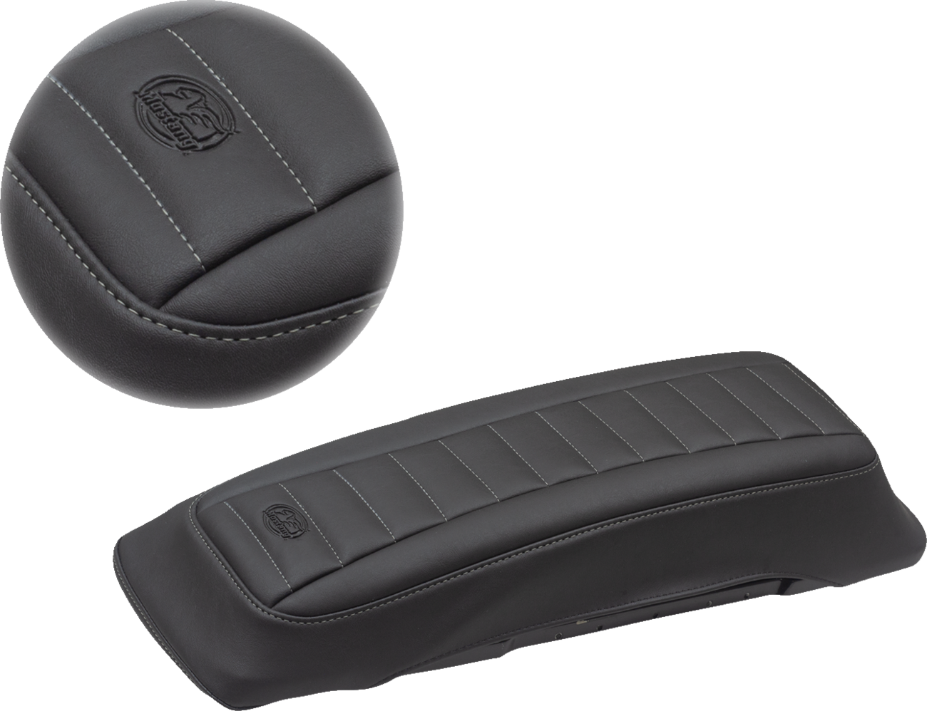 Saddlebag Lid Covers - Black/Gunmetal Gray - FL '93-'13