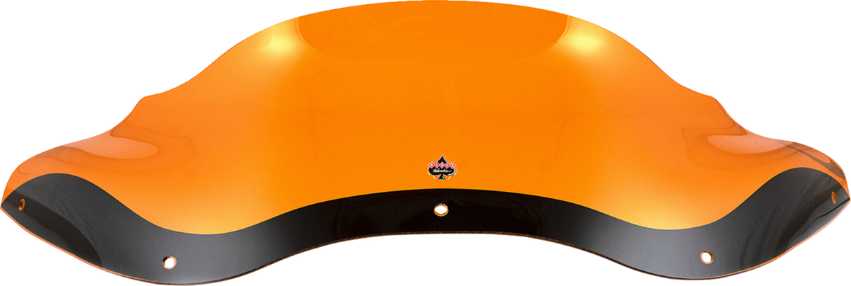 Kolor Flare® Windshield - 8" - Orange - '98-'13 FLTR