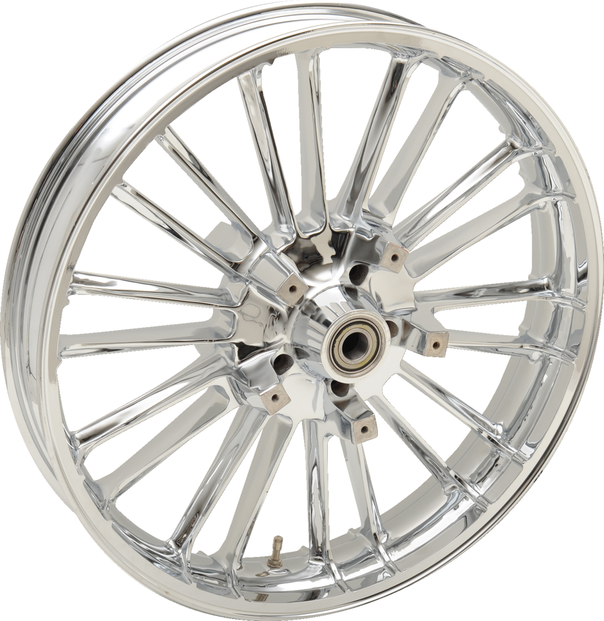 Wheel - Atlantic 3D - Front - Dual Disc/With ABS - Chrome - 21x3.5