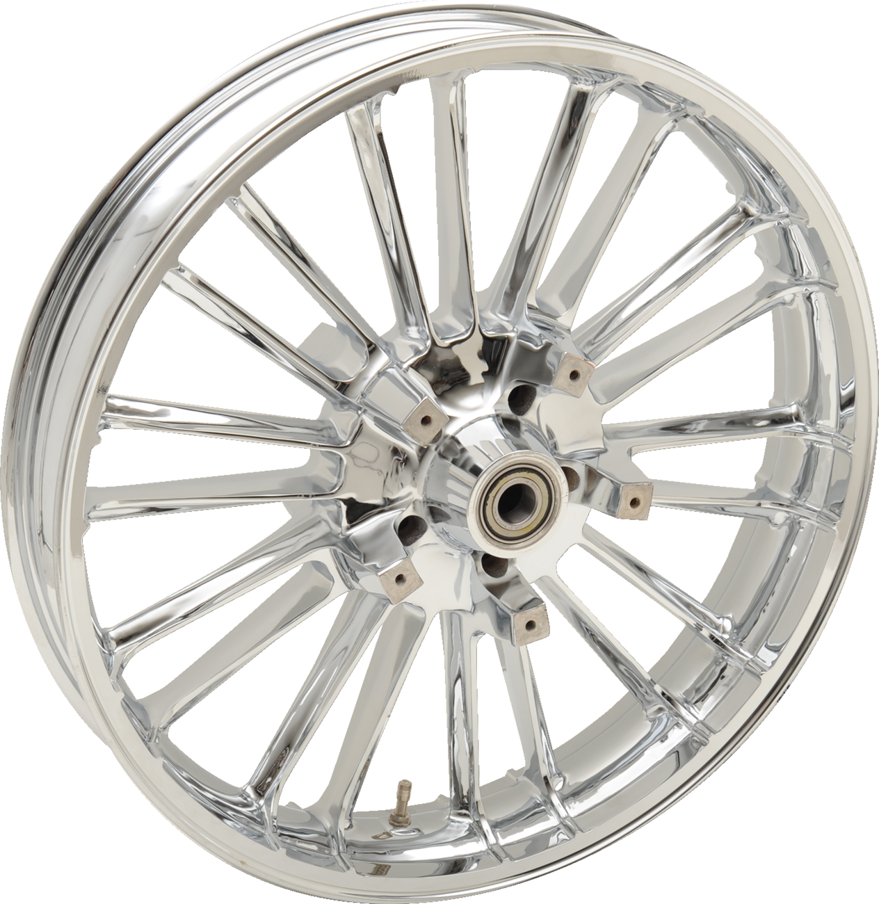 Wheel - Atlantic 3D - Front - Dual Disc/With ABS - Chrome - 21x3.5