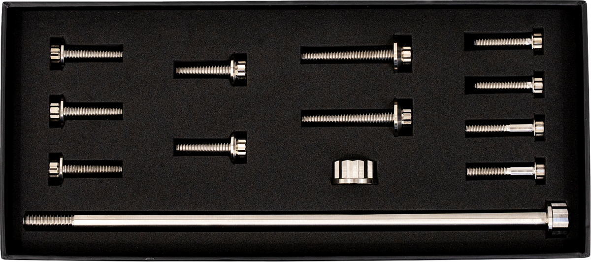 Bitchin' Bolts Hardware Kit - Titanium - M8 - Motor Mount