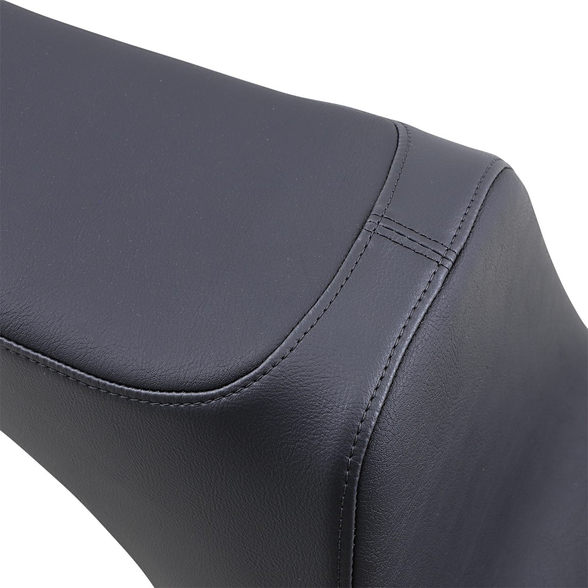Predator III 2-Up Seat - Vinyl - Smooth - Black - Softail '06-'17