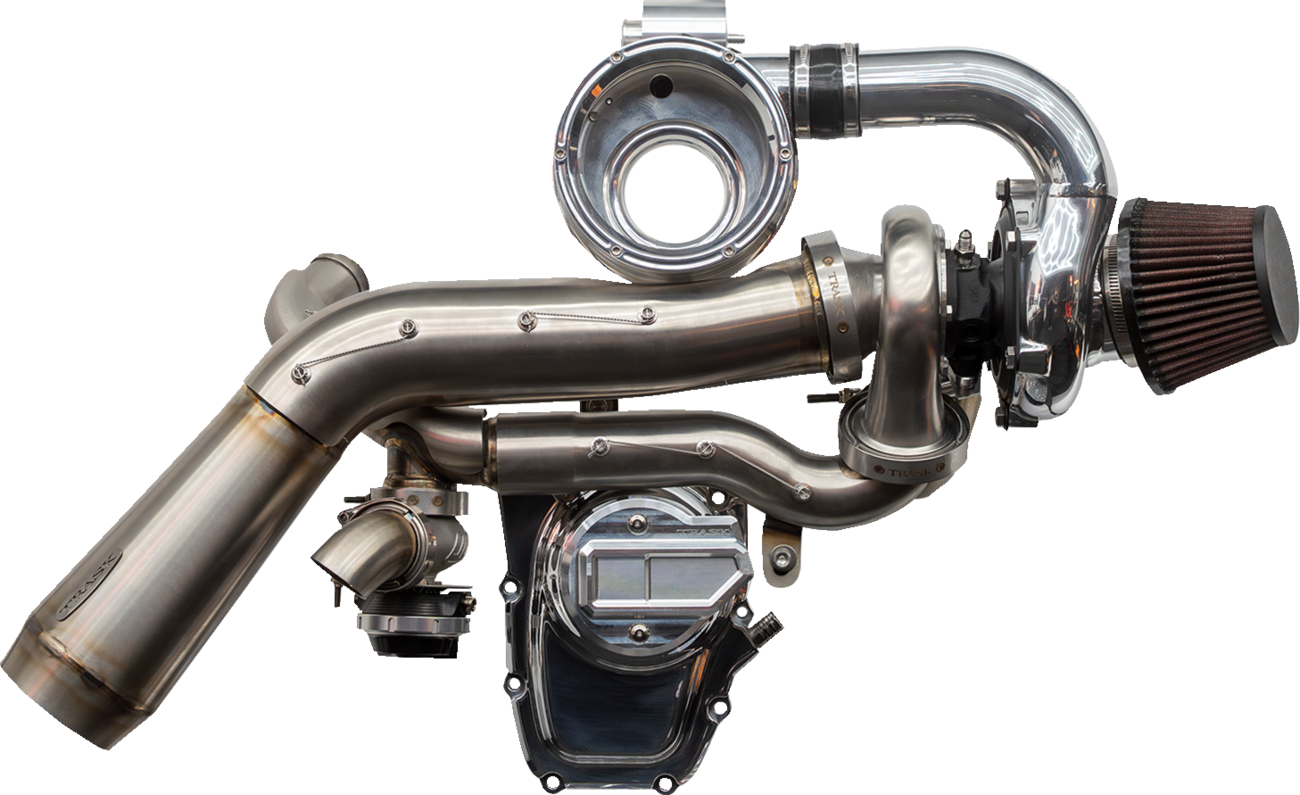 Tornado Turbo Kit - Stage 2 - Polished With Polished Aluminum - Gen 2 M8