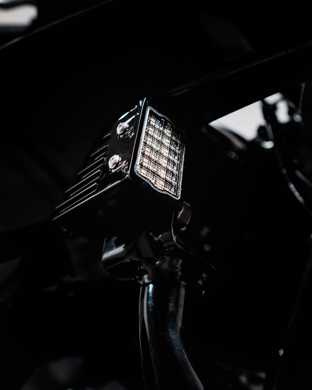 LED Turn Signals - Front - Gloss Black