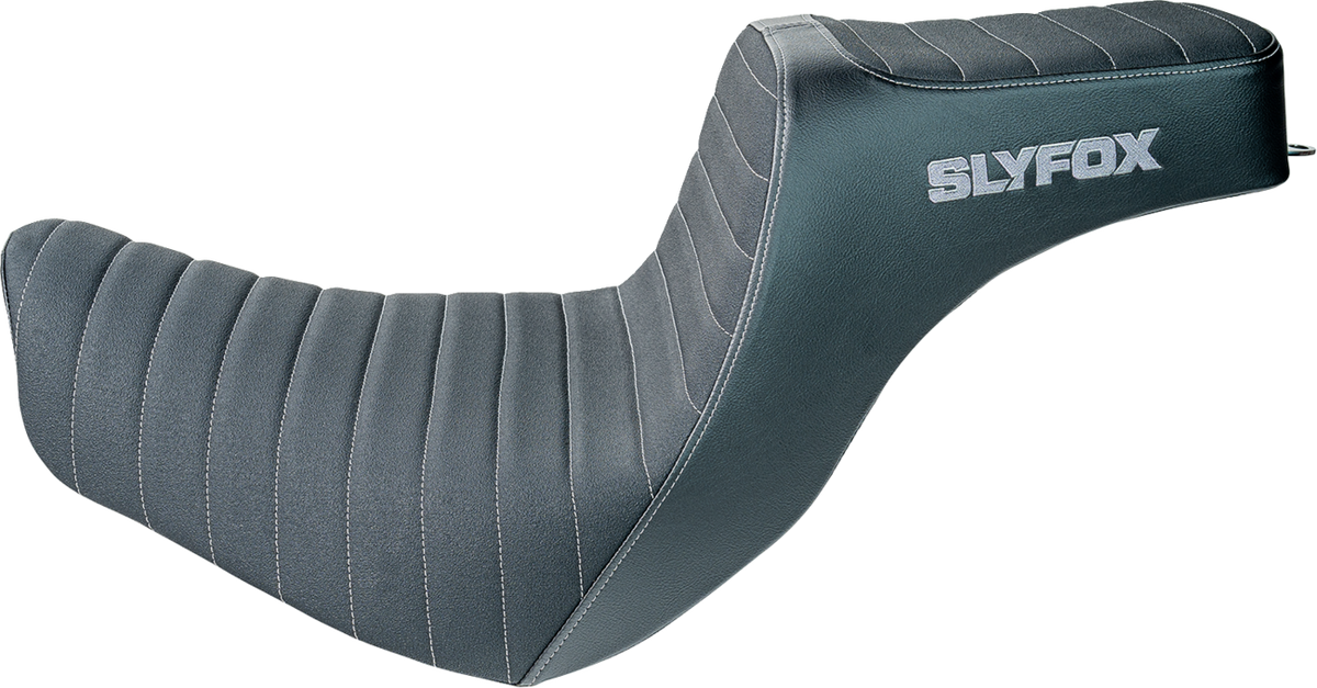 High Noon Seat - Vinyl - Classic Stitch - Silver Logo - FL/FX '18-'24