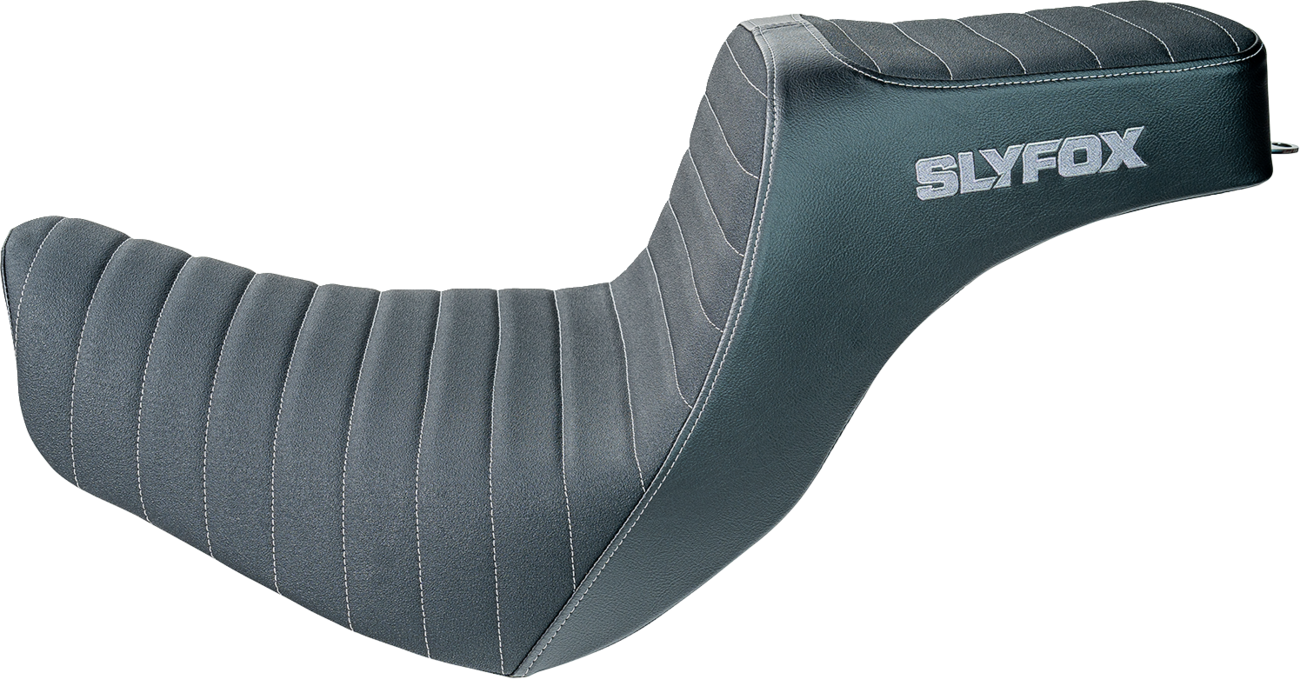 High Noon Seat - Vinyl - Classic Stitch - Silver Logo - FL/FX '18-'24