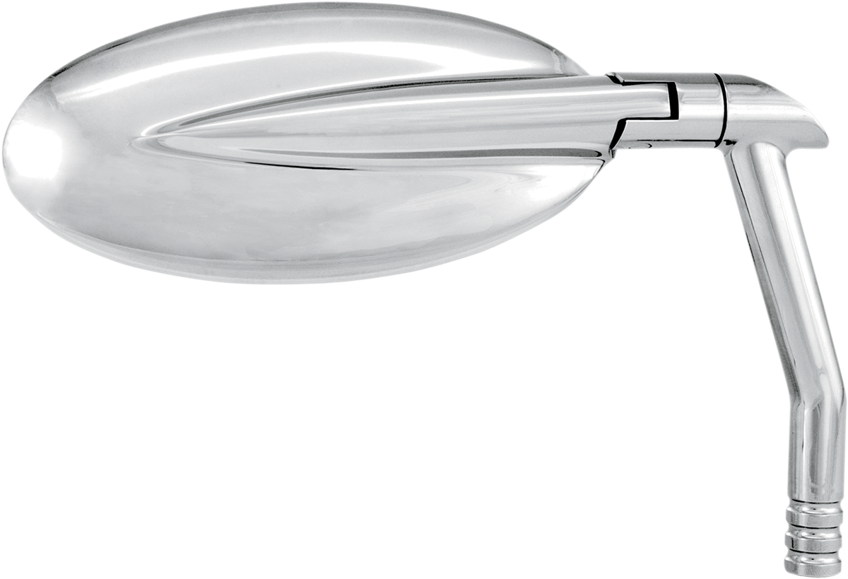Mirror - Vision - Side View - Oval - Chrome - Left/Right