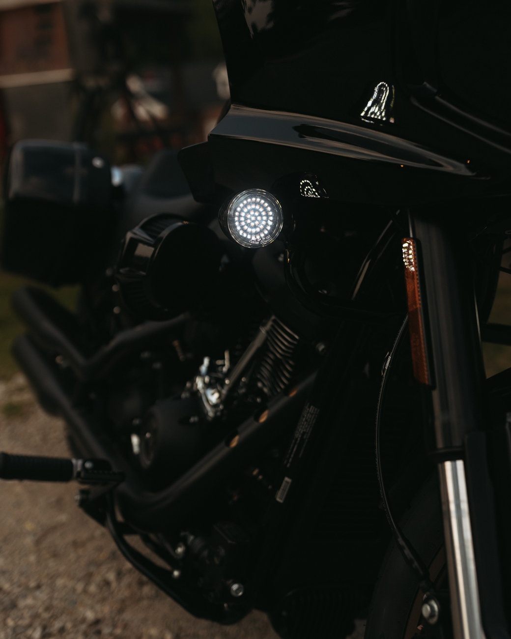 Amber/White LED Turn Signal Inserts